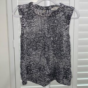 Rebecca Taylor silk top sleeveless